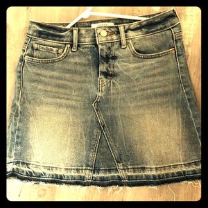 Guess jean skirt!